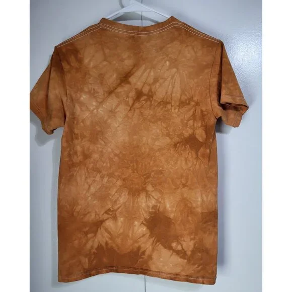 3D Tees by THE MOUNTAIN 2011 Jeremy Paul Tiger Tie Dye Graphic T Shirt Small - Picture 3 of 7